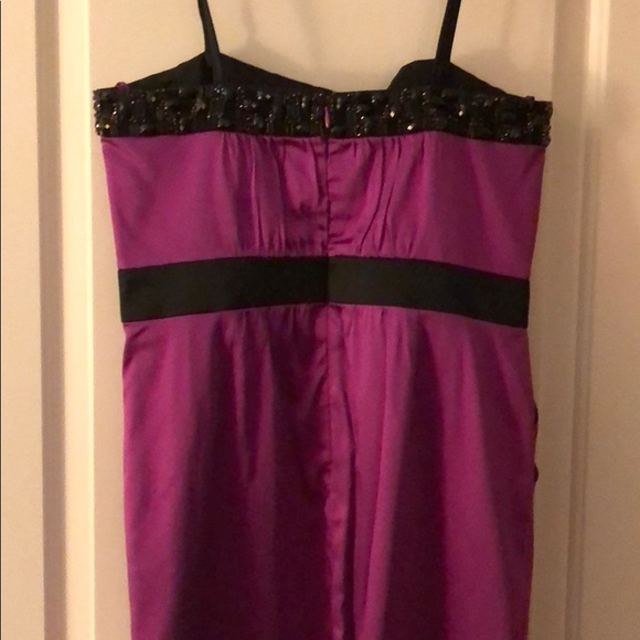 Marc Bouwer Fuchsia Embellished Cocktail Dress - Picture 4 of 5